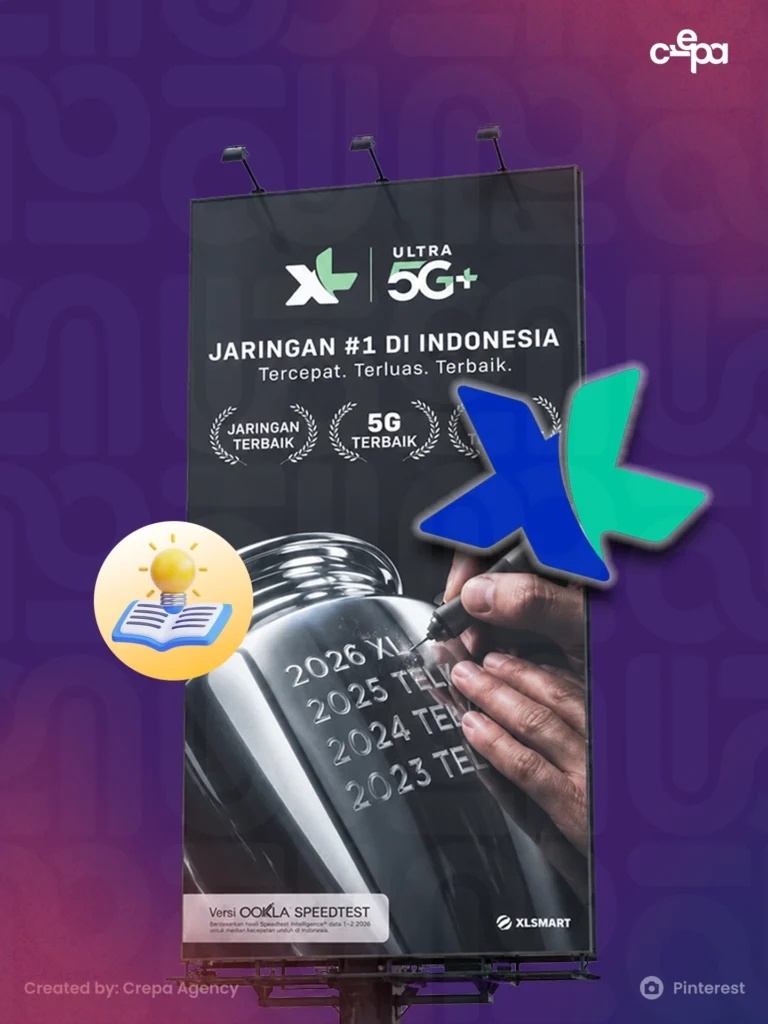 Comparative Marketing dalam Billboard Iklan XL