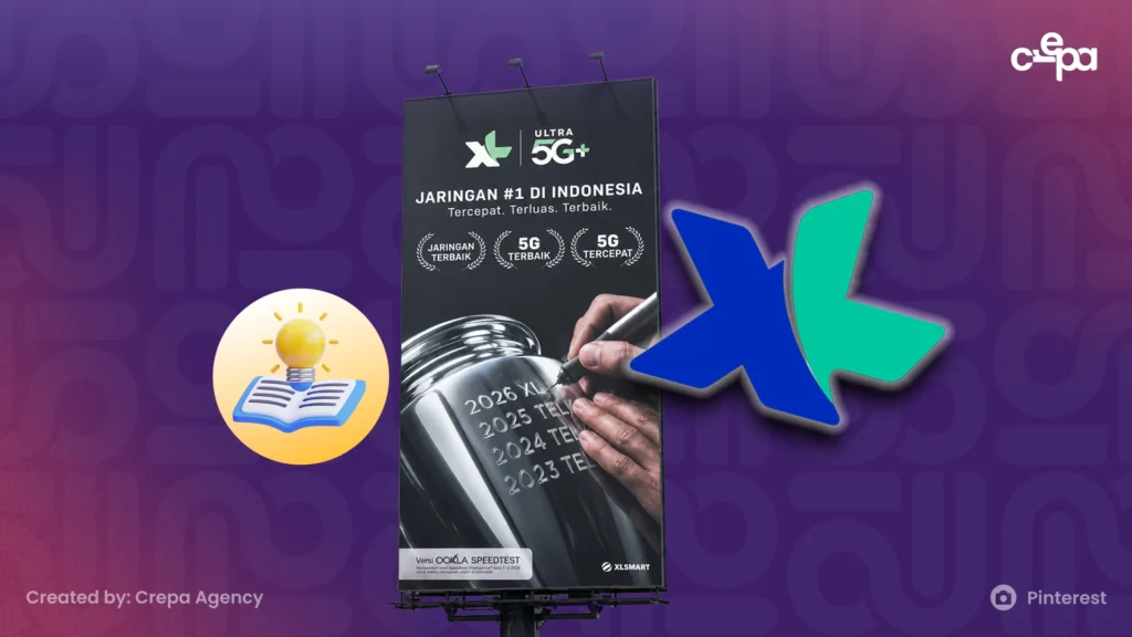 Copywriting di Billboard Iklan XL