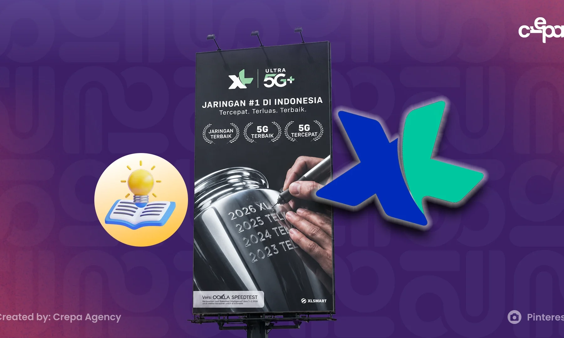 Copywriting di Billboard Iklan XL